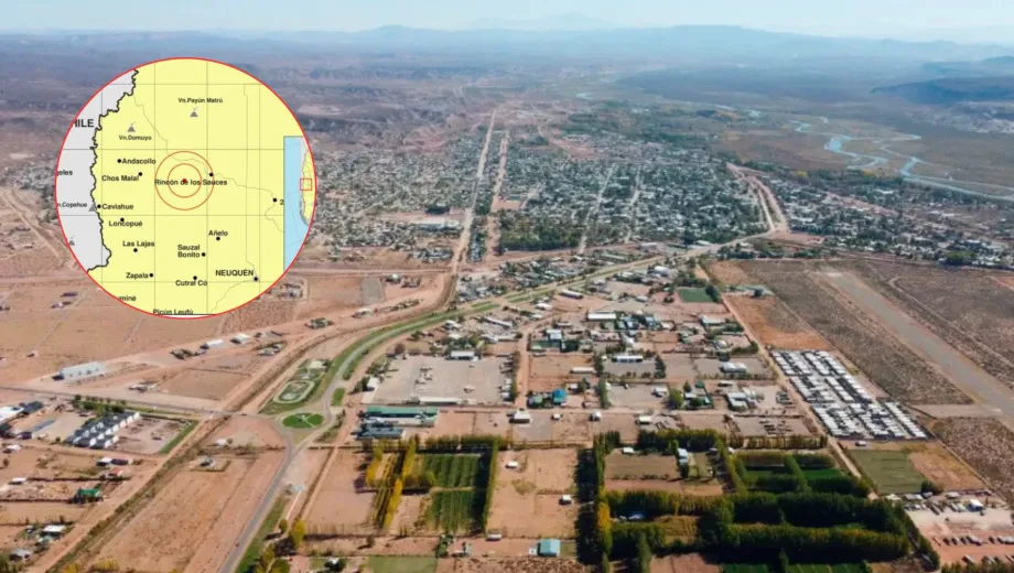 Detectaron un nuevo sismo en Vaca Muerta cerca de Rincón de los Sauces