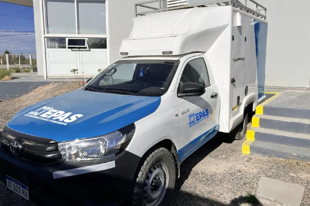 Equipamiento vinculado al proyecto de laboratorio móvil presentado por el EPAS.